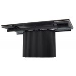 Стол АРИЯ 160 PANDORA LIGHT, керамика / Черный каркас М-City