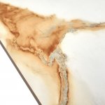 Стол Festa 140x85x77см, керамогранит Calacatte gold