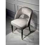 Стул обеденный Оливия ART2367-CF, кофейный/черный