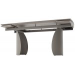 Стол ОЛЬХОН 180 БЕЛЫЙ МРАМОР АКТИВНЫЙ , керамика / Латте каркас, М-City