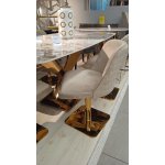 Стул обеденный Лоренсо вращающийся DC-3988, бежевый