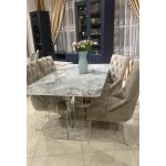 Стул обеденный Вильям MH-03CH, 58х68х97 см, серый