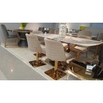 Стул обеденный Лоренсо вращающийся DC-3988, бежевый