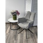 Стул DAVEN 360 град. поворот. RIELY-450 / G1038-04 Серый /Темно-серый, ®DISAUR