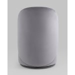 Пуф Loreen вращающийся велюр серый