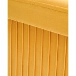 Пуф складной с ящиком Store Square жёлтый