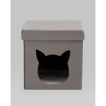 Пуф складной с ящиком Store Pet антрацитовый