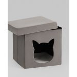 Пуф складной с ящиком Store Pet антрацитовый