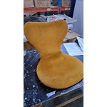 Стул Seven Style горчичный велюр с чёрными ножками RF 0252Y2 Стул Seven Style горчичный велюр с чёрными ножками RF 0252Y2