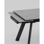 Стол Нэд 120-180/80/76 см столешница керамика Armani Grey