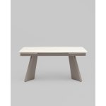 Стол обеденный Eliora 160-240*90 см серая керамика