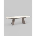 Стол обеденный Eliora 160-240*90 см серая керамика