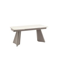 Стол обеденный Eliora 160-240*90 см серая керамика