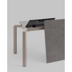 Стол обеденный Varden раскладной 160-220*90 см керамика серый