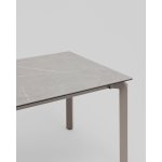 Стол обеденный Varden раскладной 160-220*90 см керамика серый