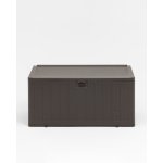 Стол-сундук пластик коричневый 101*51 см 189л Стол-сундук пластик коричневый 101*51 см 189л