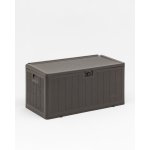 Стол-сундук пластик коричневый 101*51 см 189л Стол-сундук пластик коричневый 101*51 см 189л