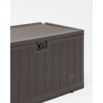 Стол-сундук пластик коричневый 101*51 см 189л Стол-сундук пластик коричневый 101*51 см 189л