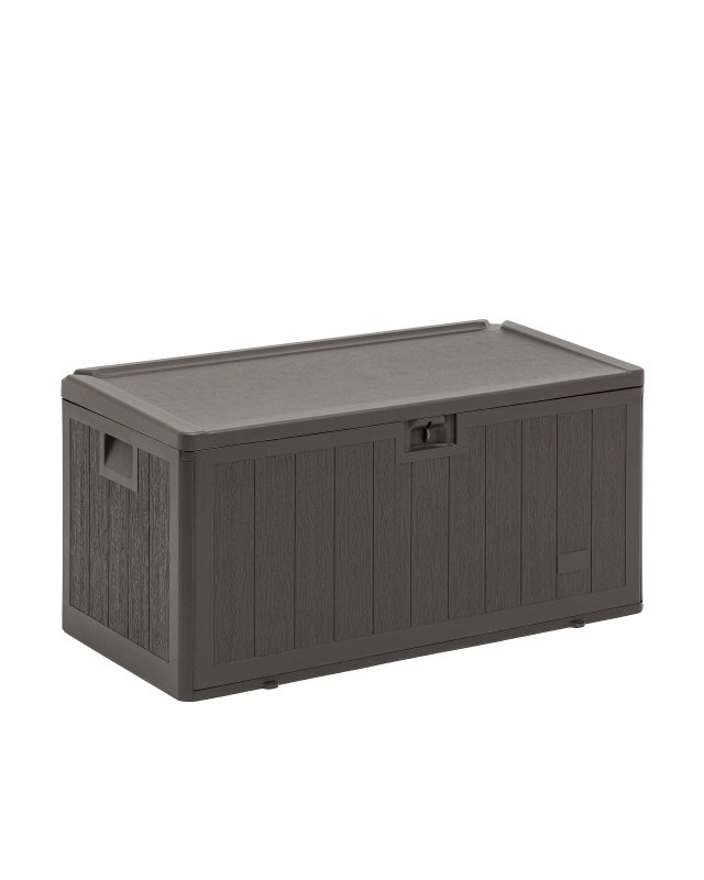 Стол-сундук пластик коричневый 101*51 см 189л Стол-сундук пластик коричневый 101*51 см 189л