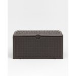 Стол-сундук пластик коричневый 110*56 см 276л Стол-сундук пластик коричневый 110*56 см 276л