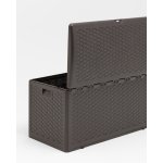 Стол-сундук пластик коричневый 110*56 см 276л Стол-сундук пластик коричневый 110*56 см 276л
