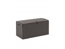 Стол-сундук пластик коричневый 110*56 см 276л