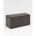 Стол-сундук пластик коричневый 122*60 см 375л Стол-сундук пластик коричневый 122*60 см 375л