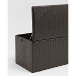 Стол-сундук пластик коричневый 122*60 см 375л Стол-сундук пластик коричневый 122*60 см 375л