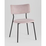 Стул Амелия велюр пыльно-сиреневый