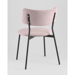 Стул Амелия велюр пыльно-сиреневый