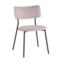 Стул Амелия велюр пыльно-сиреневый
