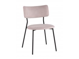 Стул Амелия велюр пыльно-сиреневый