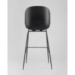 Стул барный Beetle PU со спинкой серый 2 шт