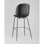 Стул барный Beetle PU со спинкой серый 2 шт