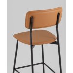 Стул полубарный Mikkie коричневый