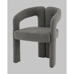 Стул Болинджер букле темно-серый