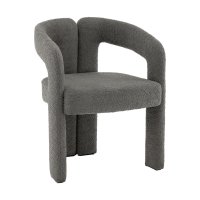 Стул Болинджер букле темно-серый