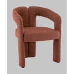 Стул Болинджер букле терракотовый