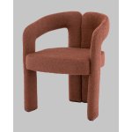 Стул Болинджер букле терракотовый