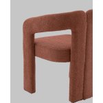 Стул Болинджер букле терракотовый