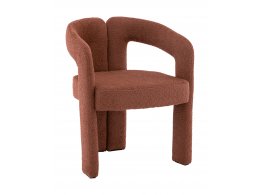 Стул Болинджер букле терракотовый