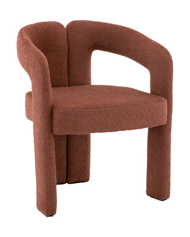 Стул Болинджер букле терракотовый