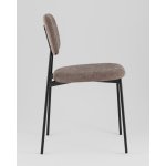 Стул Chao коричневый черные ножки