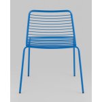 Стул Дели металл голубой
