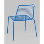 Стул Дели металл голубой