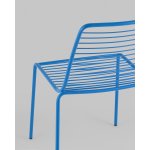 Стул Дели металл голубой