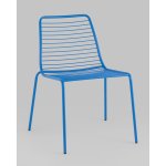 Стул Дели металл голубой