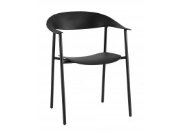 Стул Eila пластик черный