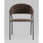 Стул Колин NEW вельвет коричневый