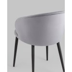 Стул Lastura велюр серый